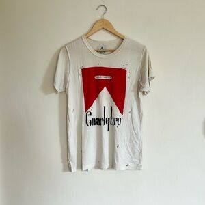 Rare UNIF Destroyed Gnarlybro Marlboro tee